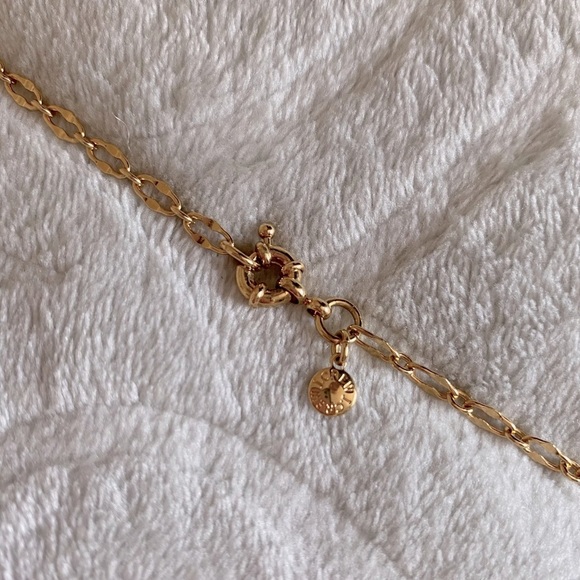 J.Crew Long Gold Pearl Necklace - Picture 5 of 7